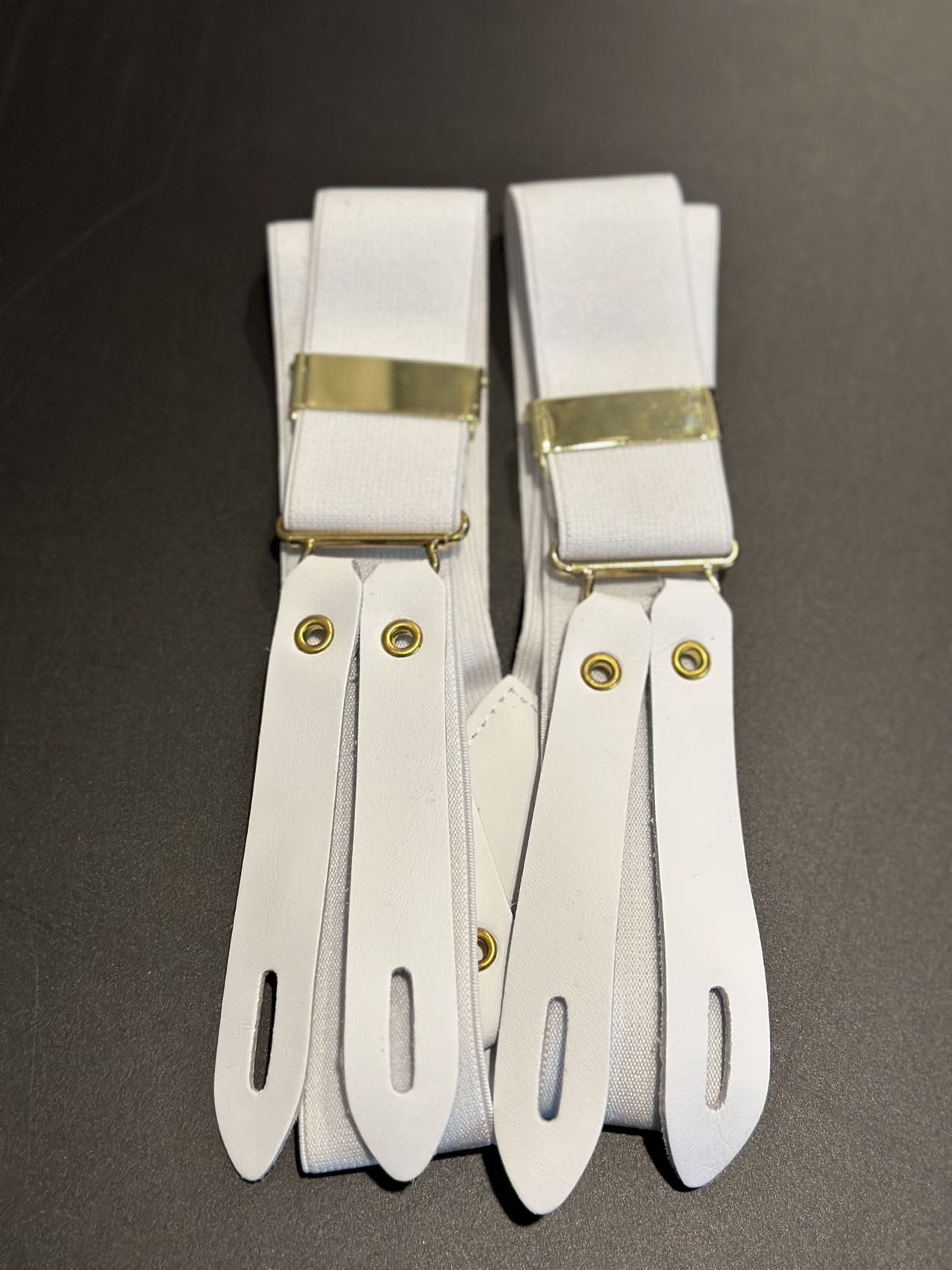 Ballroom Accessories for Tailsuits | Braces, Suspenders & Hanky Set